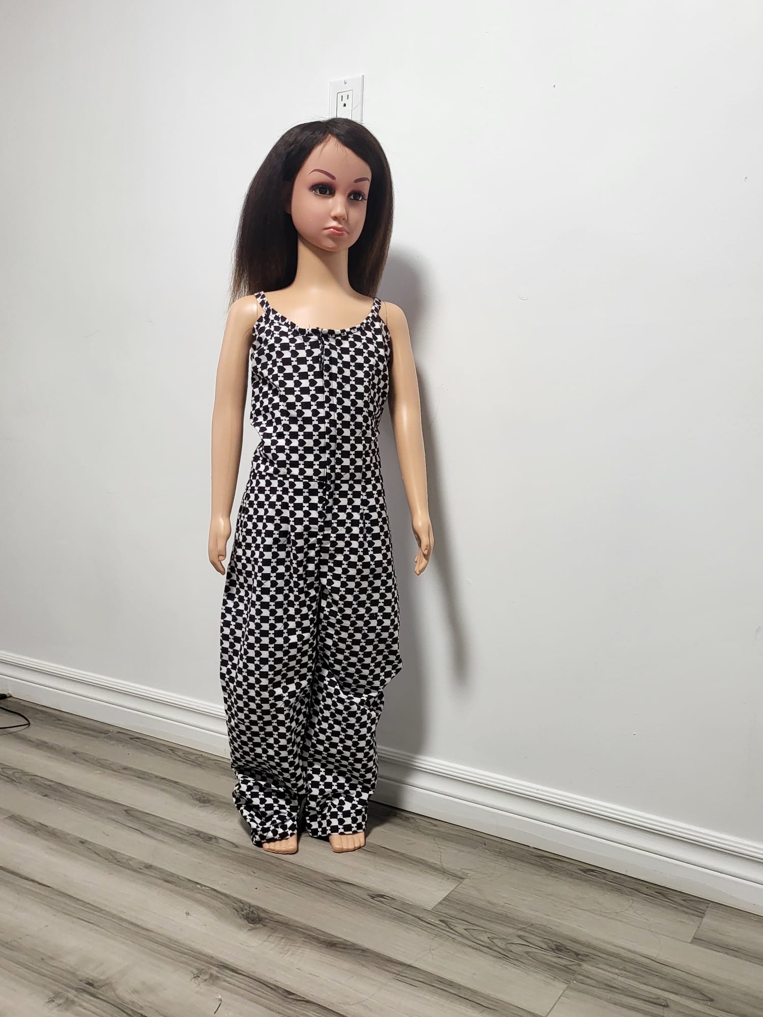 Children's African Print Lovely Jumpsuit