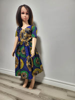 Load image into Gallery viewer, Children&#39;s African Print Fabulous Dress
