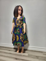 Load image into Gallery viewer, Children&#39;s African Print Fabulous Dress
