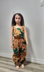 Load image into Gallery viewer, Children&#39;s African Print Elegant Jumpsuit
