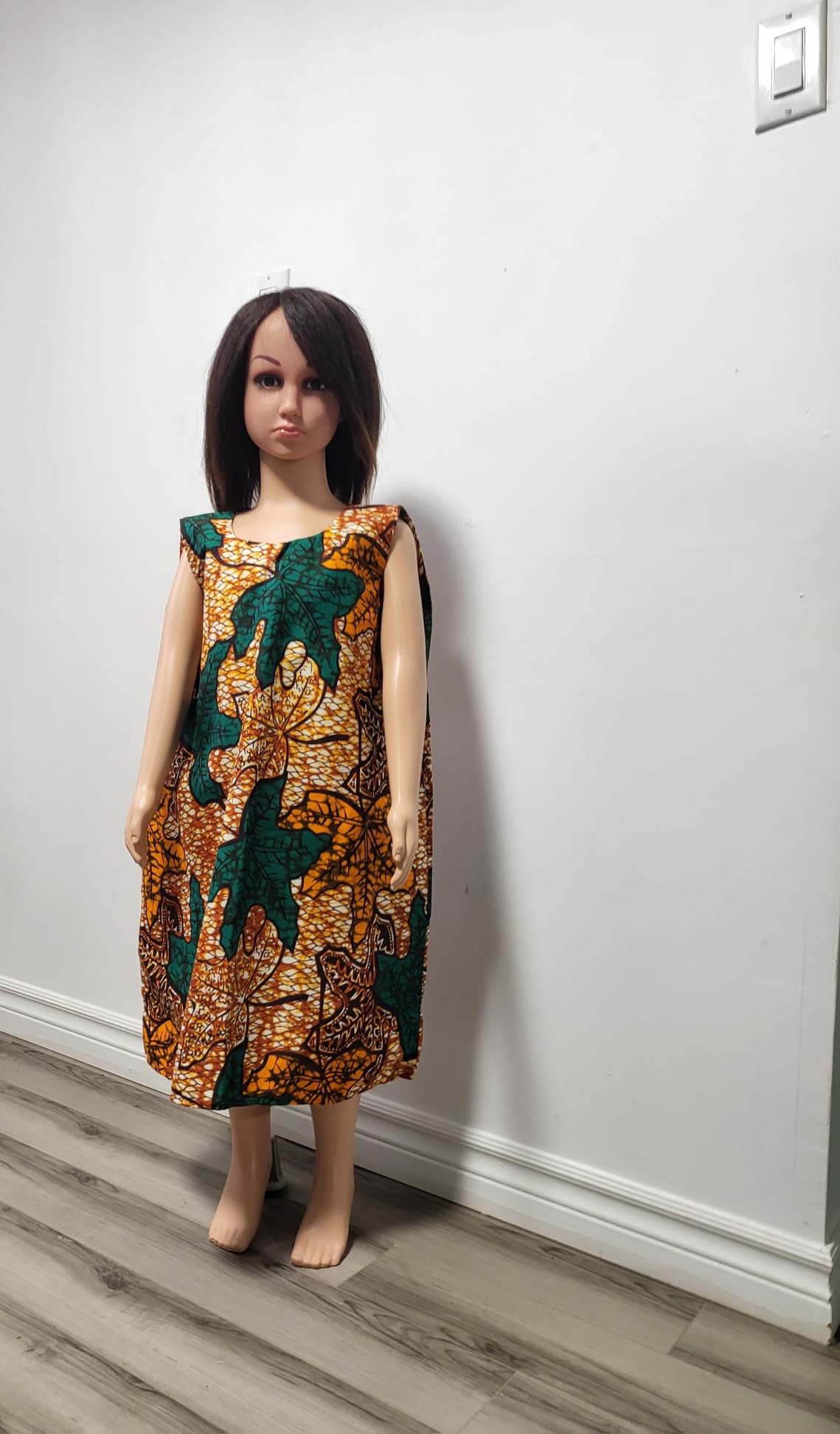 Children's African Print Beautiful Dress