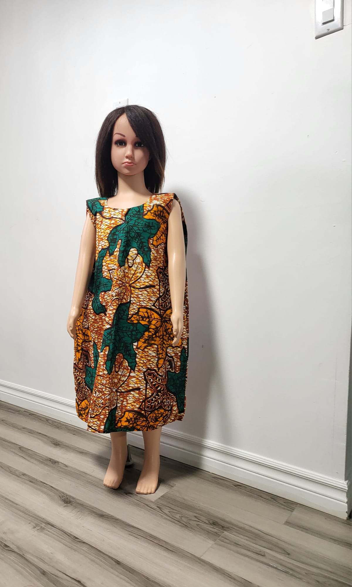 Children's African Print Beautiful Dress