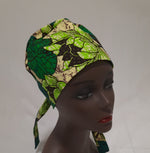 Load image into Gallery viewer, African Print Scrub Cap
