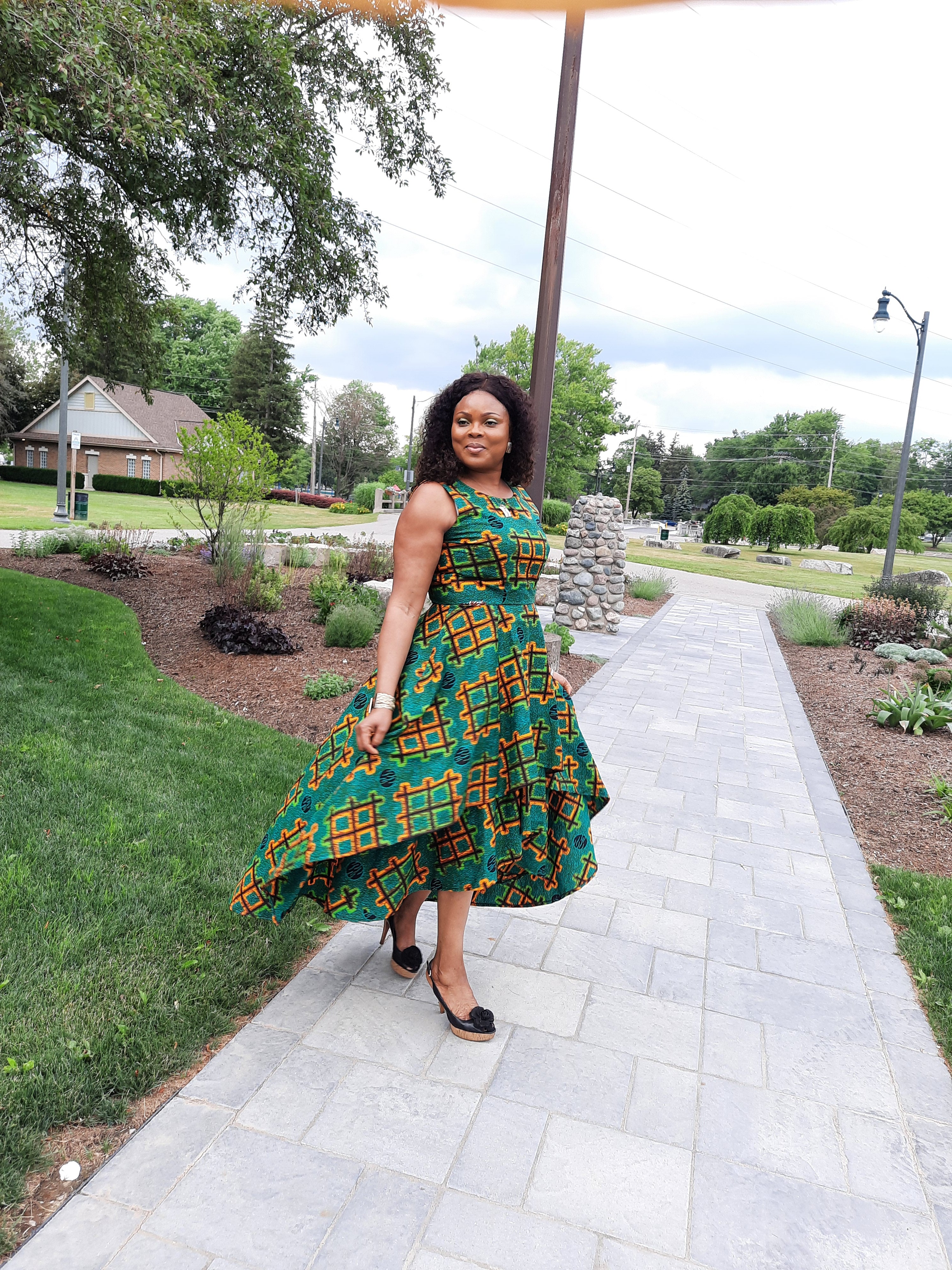 A line clearance african dresses