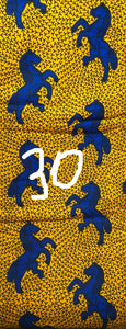 Available African Fabric Patterns And Designs For Sale-Price is per 6yds.