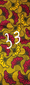 Available African Fabric Patterns And Designs For Sale-Price is per 6yds.