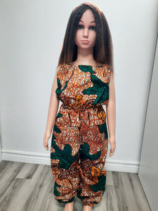 Children's African Print Elegant Dress