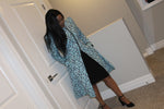 Load image into Gallery viewer, Gorgeous African Print Front Slit Jacket with Pockets and Front Zipper.
