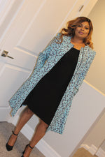 Load image into Gallery viewer, Gorgeous African Print Front Slit Jacket with Pockets and Front Zipper.
